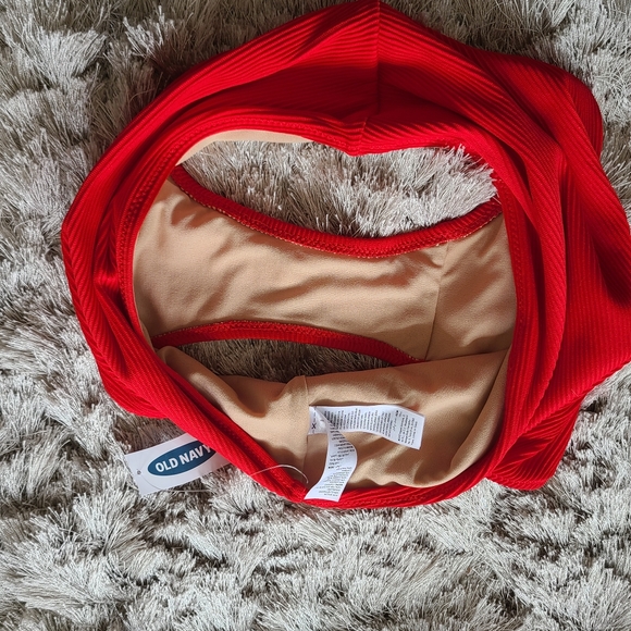 Two piece ribbed fabric bikini - Picture 3 of 4